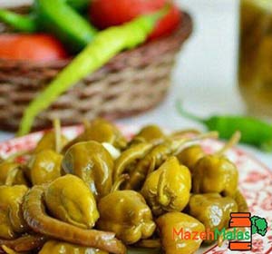  ترشی فلفل بیور همدان